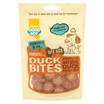 Good Boy Armitage Dog Treats Food Deli Bites Duck 65G