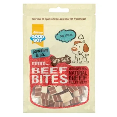Good Boy Armitage Dog Treats Food Deli Bites Beef 65G