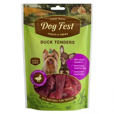 Dog Fest Dog Treats Food Duck Tenders Mini Dog Duck 55G