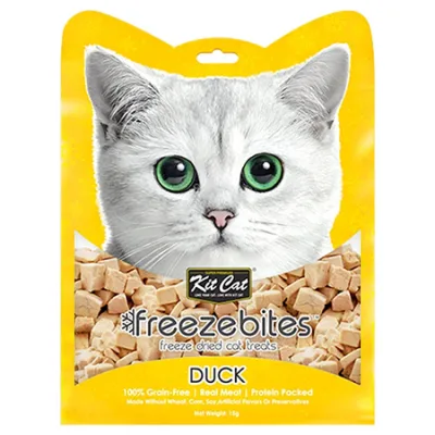 Kit Cat Cat Treats Food Freezebites Duck 15G