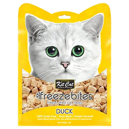 Kit Cat Cat Treats Food Freezebites Duck 15G — photo 1