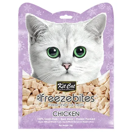 Kit Cat Cat Treats Food Freezebites Chicken 15G — photo 1