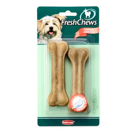 Padovan Dog Treats Food Fresh Chews 8Cm Beef / Beef Rawhide 90G (8Cm) 2 Pcs — photo 1