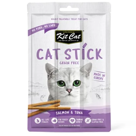Kit Cat Cat Treats Food Grain Free Stick Salmon & Tuna 15G — photo 1