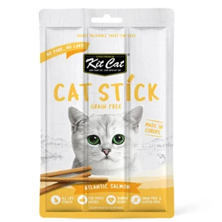 Kit Cat Cat Treats Food Grain Free Stick Grain Free Atlantic Salmon 15G — photo 1