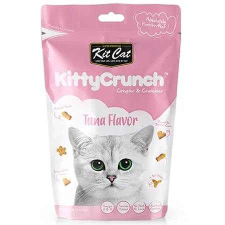 Kit Cat Cat Treats Food Kitty Crunch Tuna 60G — photo 1