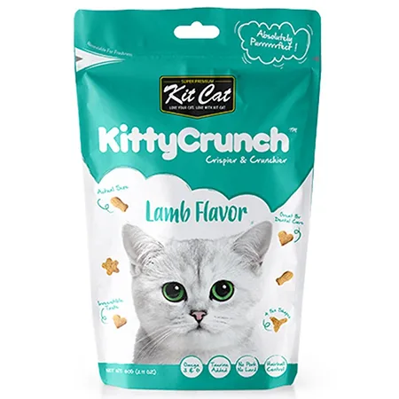 Kit Cat Cat Treats Food Kitty Crunch Lamb 60G — photo 1