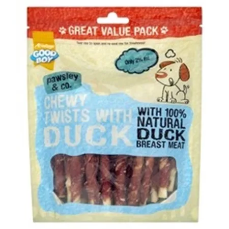 Good Boy Armitage Dog Treats Food Low Fat Chewy Twists Low Fat Duck 320G — photo 1