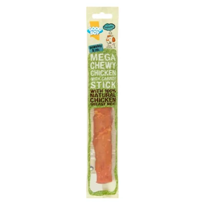 Good Boy Armitage Dog Treats Food Mega Sticks Chicken & Carrot 100G