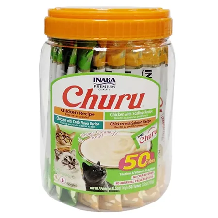 Inaba Churu Cat Treats Food Assorted 14G 50 Pcs — photo 1
