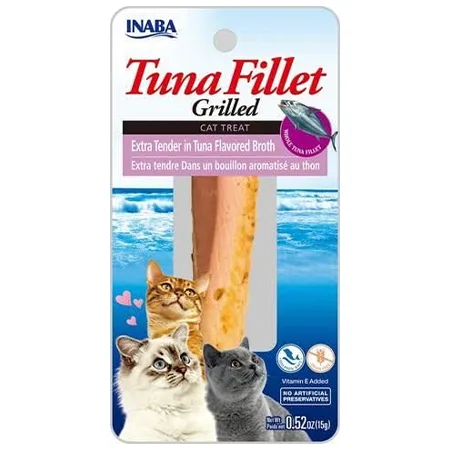 Inaba Grilled Cat Treats Food Tuna With Broth 15G — photo 1