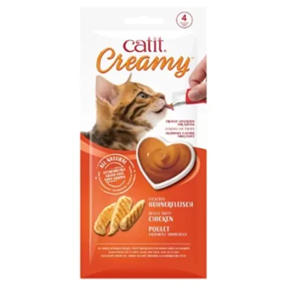 Catit Creamy Cat Treats Food Lickable Chicken 50G