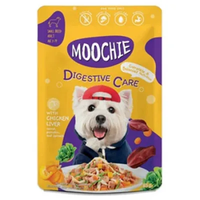 Moochie Adult Dog Wet Food Casserole Digestive Care Chicken Liver 12X85G 12 Pcs