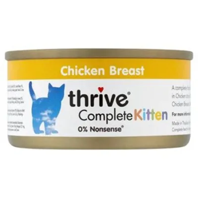 Thrive Kitten Cat Wet Food Complete Chicken Breast 75G