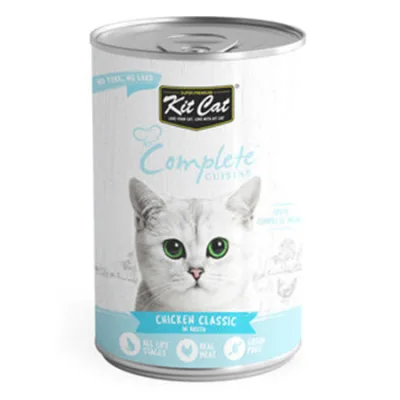 Kit Cat Adult Cat Wet Food Complete Cuisine Chicken 150G