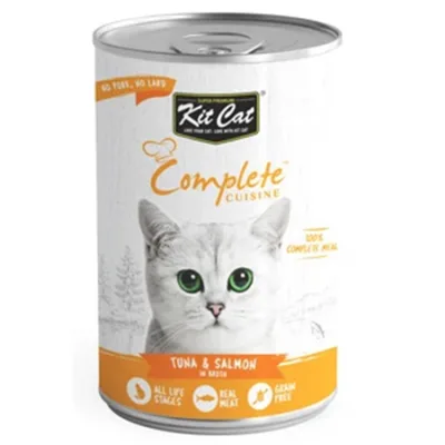 Kit Cat Cat Wet Food Complete Cuisine Tuna & Salmon 150G