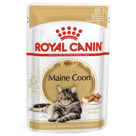 Royal Canin Senior Cat Wet Food Feline Breed Nutrition Maine Coon Gravy 85G — photo 1