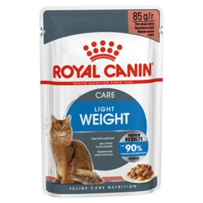 Royal Canin Cat Wet Food Feline Care Nutrition Light Weight Care Poultry 85G