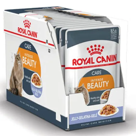 Royal Canin Cat Wet Food Feline Care Nutrition Intense Beauty Jelly 85G — photo 1
