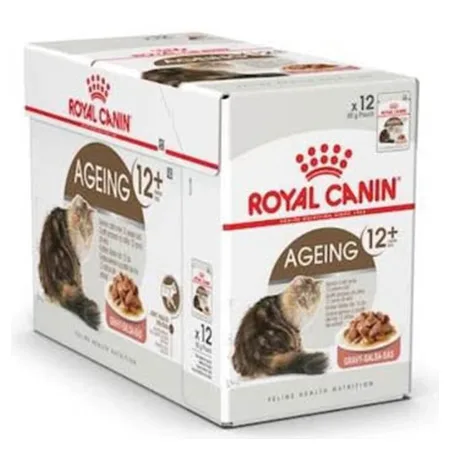 Royal Canin Senior Cat Wet Food Feline Health Nutrition Ageing +12 Gravy 85G 12 — photo 1