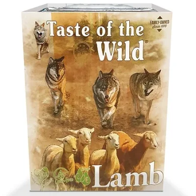 Taste Of The Wild Adult Dog Wet Food Fruit & Veg Tray Lamb 390G