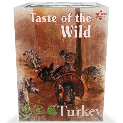 Taste Of The Wild Dog Wet Food Fruit & Veg Tray Turkey 390G