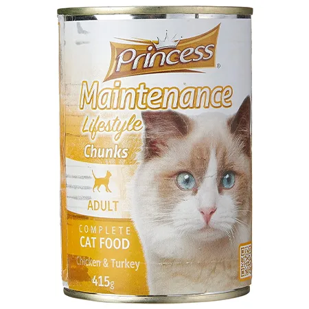 Princess Adult Cat Wet Food Maintenance Lifestyle Chicken & Turkey 405G — photo 1