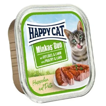 Happy Cat Cat Wet Food Minkas Duo Poultry & Lamb 100G — photo 1