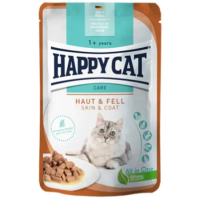 Happy Cat Cat Wet Food Mis Care Skin & Coat Meat 85G