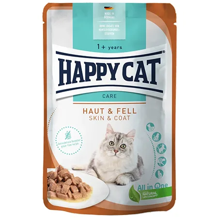 Happy Cat Cat Wet Food Mis Care Skin & Coat Meat 85G — photo 1