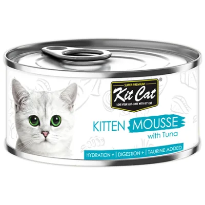 Kit Cat Kitten Cat Wet Food Mousse Tuna 400G