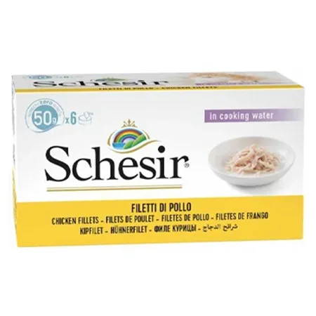 Schesir Cat Wet Food Multipack Natural Style Chicken & Rice 50G 6 Pcs — photo 1