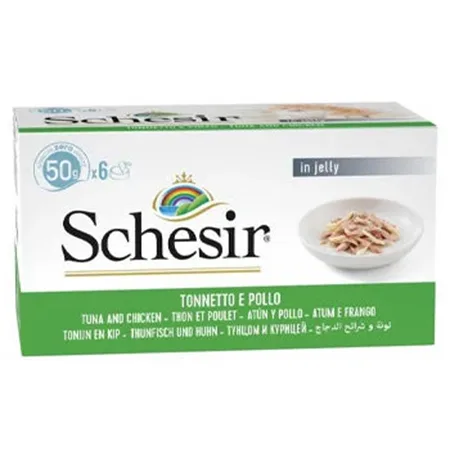 Schesir Cat Wet Food Multipack Can Tuna & Chicken 50G 6 Pcs — photo 1