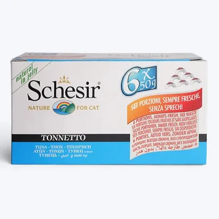 Schesir Cat Wet Food Nature Tuna 50G 6 Pcs — photo 1