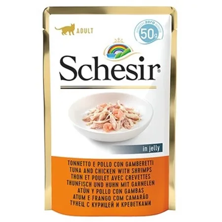 Schesir Cat Wet Food Nature Tuna, Chicken & Sea Bream 85G — photo 1