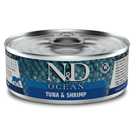 Farmina N&D Cat Wet Food Ocean Tuna, Cod, Shrimp & Pumpkin 80G — photo 1