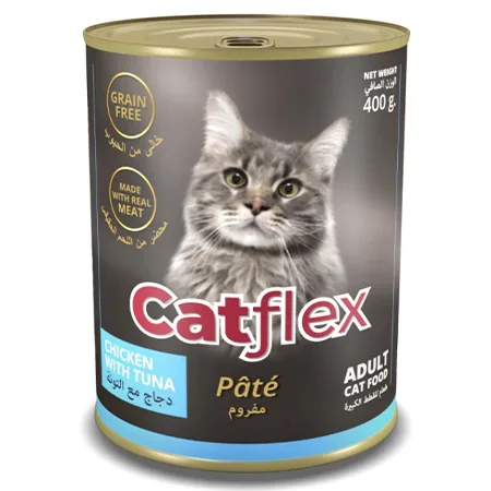 Catflex Adult Cat Wet Food Pate Tuna 400G — photo 1