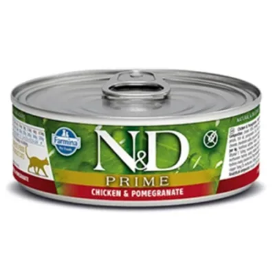 Farmina N&D Cat Wet Food Prime Chicken & Pomegranate 80G