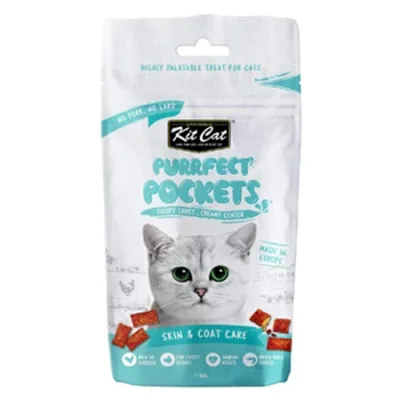 Kit Cat Cat Wet Food Purrfect Pockets Skin & Coat Skin & Coat 60G