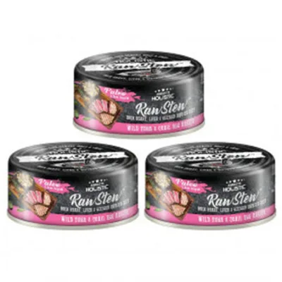 Absolute Holistic Adult Cat Wet Food Rawstew Wild Tuna & Quail Eggs 80G