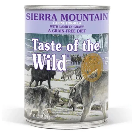 Taste Of The Wild Dog Wet Food Sierra Mountain Canine Formula Lamb 390G — photo 1