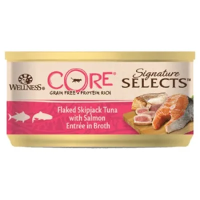 Wellness Core Signature Selects Cat Wet Food Signature Selects Skipjack Tuna & Whitefish 79G