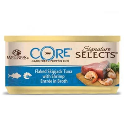 Wellness Core Signature Selects Cat Wet Food Signature Selects Skipjack Tuna & Salmon 79G