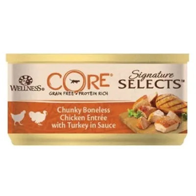 Wellness Core Signature Selects Cat Wet Food Signature Selects Chunky Chicken 79G