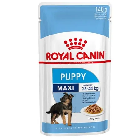 Royal Canin Maxi Puppy Dog Wet Food Size Health Nutrition Poultry 140G 12 Pcs — photo 1