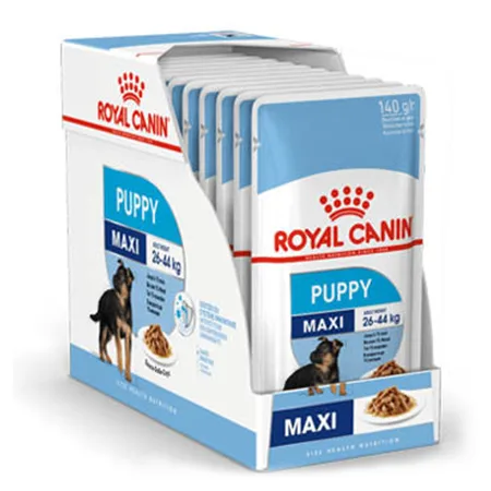 Royal Canin Maxi Puppy Dog Wet Food Size Health Nutrition Poultry 140G — photo 1