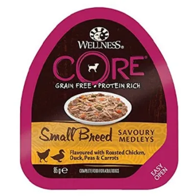 Wellness Core Small Breed Small Dog Wet Food Small Breed Roasted Chicken 85G