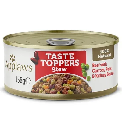 Applaws Adult Dog Wet Food Taste Topper Beef & Vegetable 156G