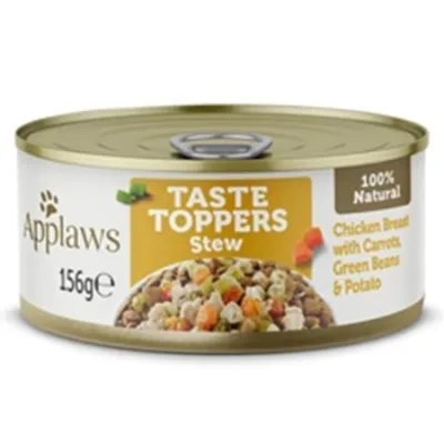 Applaws Dog Wet Food Taste Topper Chicken & Vegetable 156G