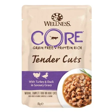 Wellness Core Adult Cat Wet Food Tender Cuts Turkey & Duck 85G — photo 1